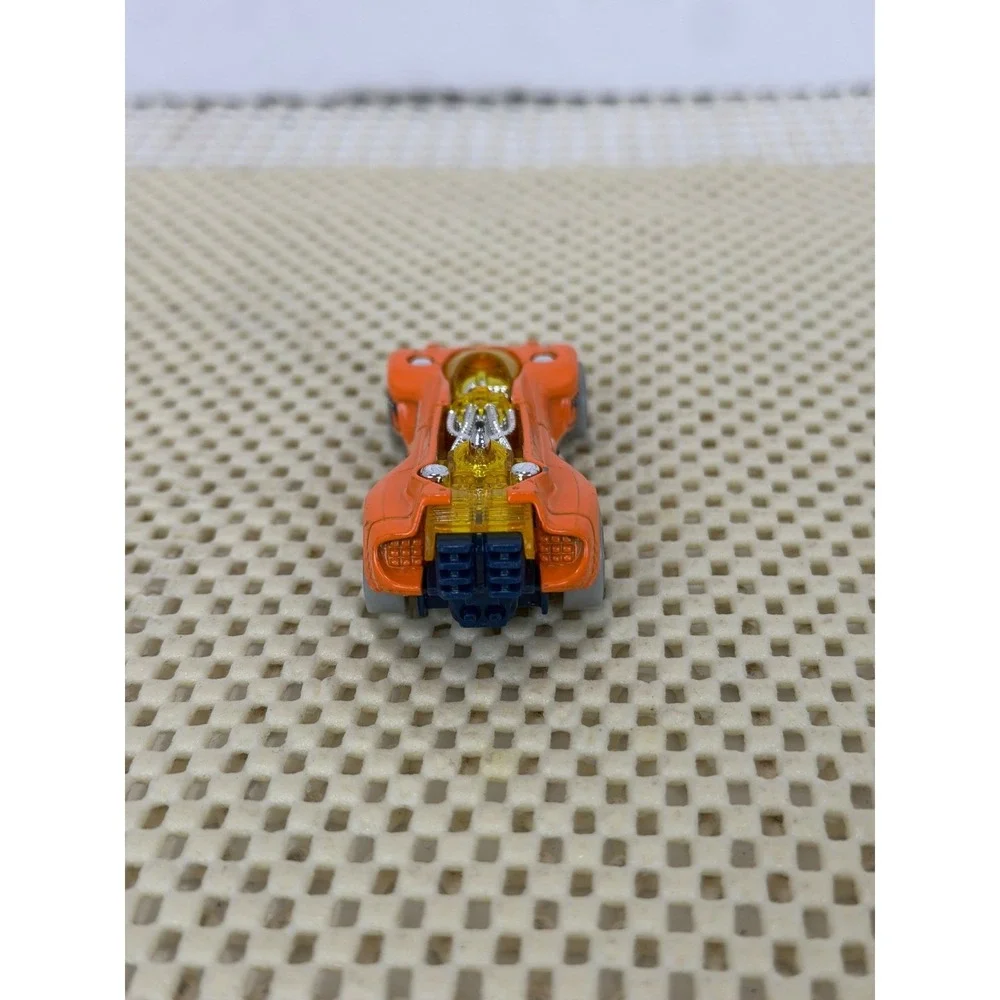 Hot Wheels Ground FX Orange Diecast Race Car Futuristic Concept 1/64 Scale‎ EUC